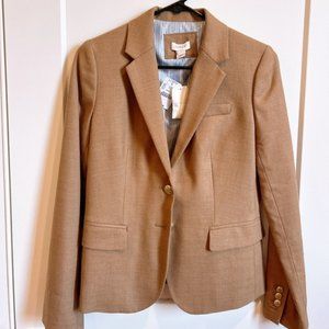 NWT J.CREW WOMEN'S COAT TAUPE COLOR SIZE 2